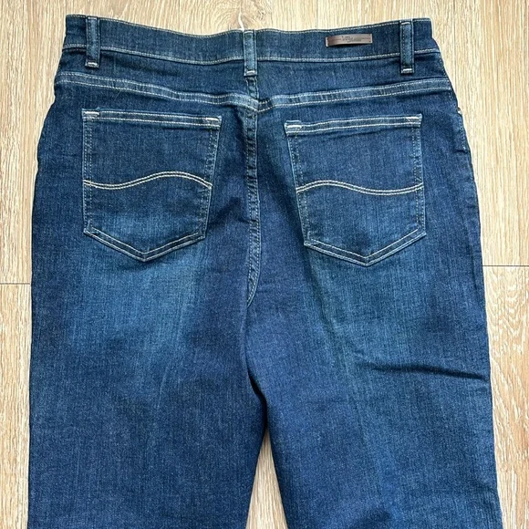 Lee relaxed fit straight leg jeans, dark wash, 10 short - Picture 7 of 8